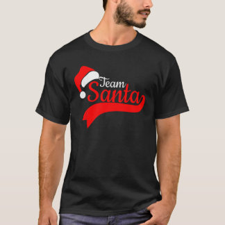 Team Santa Kerstman Squad Family Matching Pajamas T-shirt
