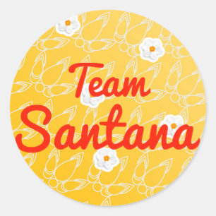 Team Santana Ronde Sticker