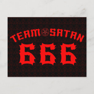 Team Satan Briefkaart