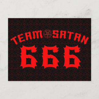 Team Satan Briefkaart
