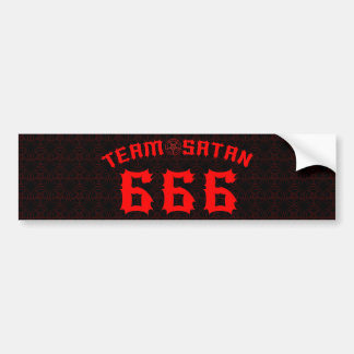 Team Satan Bumpersticker
