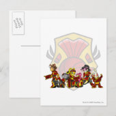 Team Shenkuu Group Briefkaart (Voorkant / Achterkant)