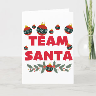Team Sinterklaas Feestdagen Kaart