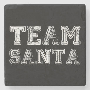 Team Sinterklaas Grappige Kerstmis Stenen Onderzetter