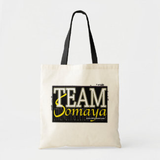 TEAM SOMAYA - zwart Tote Bag