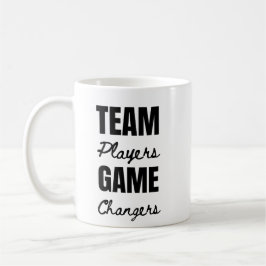 Team Spelers Inspirerend Quote Zakelijk Cadeau Koffiemok