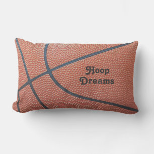 Team Spirit_Basketball textuur look_Hoop Dreams Kussen