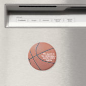 Team Spirit_Basketball textuur Magneet (Insitu (Vaatwasser))