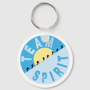 Team Spirit - bergbeklimming Sleutelhanger