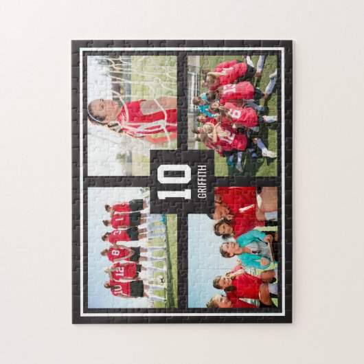 Team Spirit COULEUR ÉDITABLE Puzzle personnalisé (Vertical)