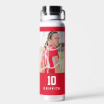 Team Spirit EDITABLE COULEUR Bouteille d'eau<br><div class="desc">Visitez notre boutique à www.berryberrysweet.com pour des articles de papeterie design et moderne et des cadeaux personnalisés.</div>