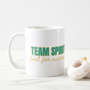 Team Spirit Inspirerende Spreuk Bedrijfs Cadeau Koffiemok