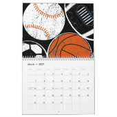 Team sport ballen kalender (Mar 2027)