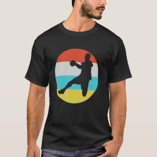 Team Sport Retro Handbal Funny Dodgeball T-shirt
