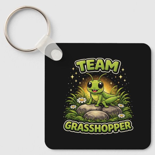 Team Sprinkhaan Sleutelhanger (Voorkant)