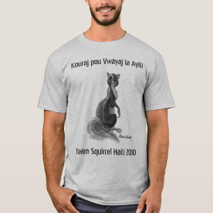 Team Squirrel Haiti 2010 T-shirt