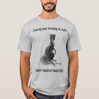 Team Squirrel Haiti 2010 T-shirt