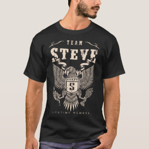 TEAM STEVE Lifetime Member. T-shirt