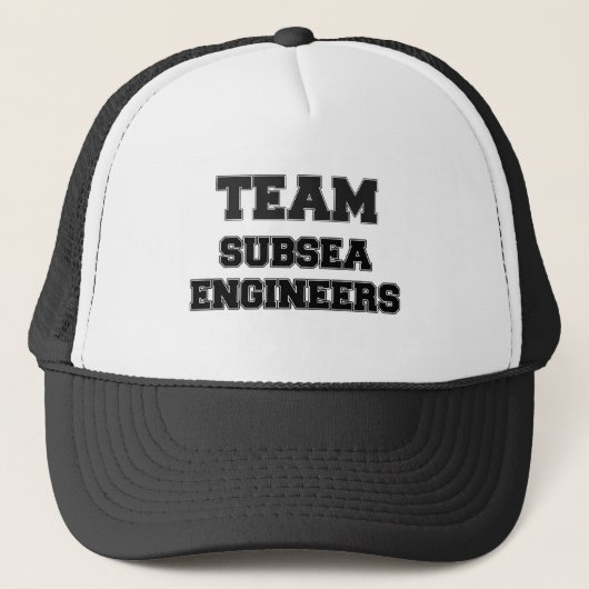 Team Subsea Engineers Trucker Pet (Voorkant)
