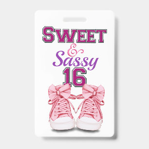 Team Sweet 16 Badge - Bekijk terug