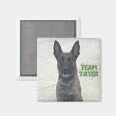 Team Tater Magnet (vierkant) Magneet (Voorkant / Achterkant)