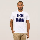 TEAM TAYLOR T-SHIRT (Voorkant volledig)