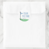 Team Tee Time Baby Sticker de prédiction de genre (Sac)