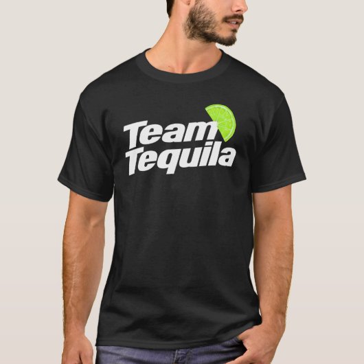Team Tequila Tequila of drinker 2 T-shirt (Voorkant)