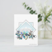 Team Terror Mountain Group Briefkaart (Staand voorkant)