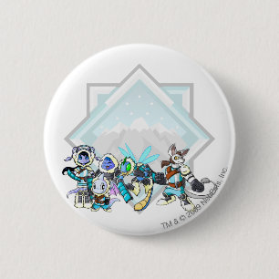 Team Terror Mountain Group Ronde Button 5,7 Cm