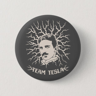 Team Tesla Ronde Button 5,7 Cm