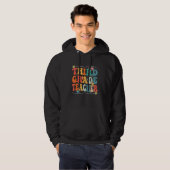 Team Third Grade 3rd Grade Teacher Back To School  Hoodie (Voorkant volledig)