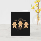 Team Tiny Gingerbread NICU Crew Verpleegster Chris Kaart (Gele Bloem)