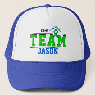 Team Transplant Sport Groen Lint  Trucker Pet