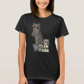 Team Trash Opossum Raccoon Rat, Funny Animals Garb T-shirt (Voorkant)