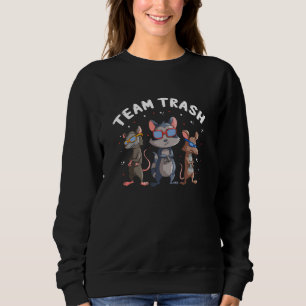 Team Trash Possum voor Opossum en Wasbeer Trui