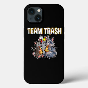 Team Trash Quote voor Opossum Lover en Possum iPhone 13 Hoesje
