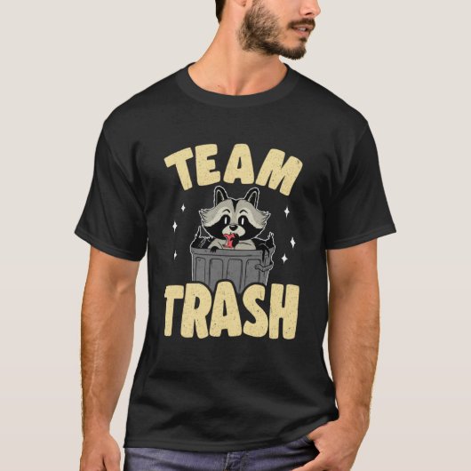 Team Trash Rainbow Raccoon Pullover Sweat - shirt (Devant)