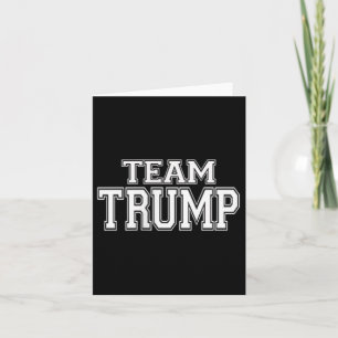 Team Trump Jersey Style Shirt W Trump 47 op de rug Kaart