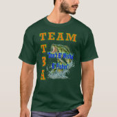 Team TTBA Mannen Basic Dark T-Shirt (Voorkant)