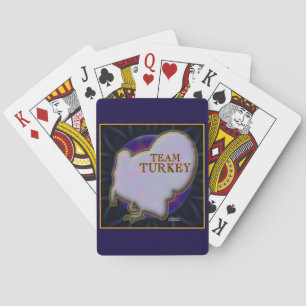 Team Turkije Speelkaarten