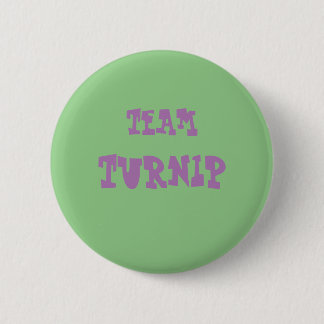 TEAM TURNIP Green Pin Ronde Button 5,7 Cm