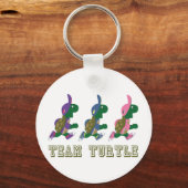 Team Turtle Sleutelhanger (Voorkant)