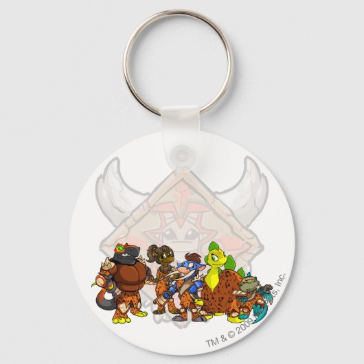 Team Tyrannia Group Sleutelhanger (Voorkant)