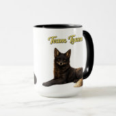 Team Tyson the Fox kids mug (Devant droit)
