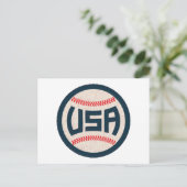 Team USA Honkbal Briefkaart (Staand voorkant)