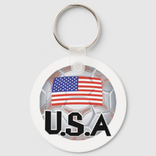 Team USA Soccer Sleutelhanger