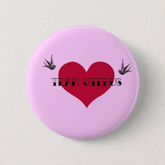Team Uterus Button (Voorkant)