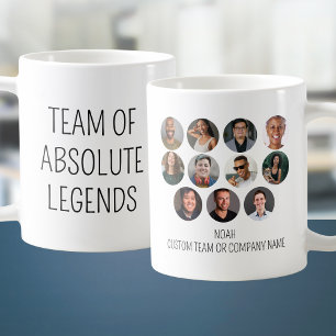 Team van Absolute Legends 11 Foto Kantoor Koffiemok