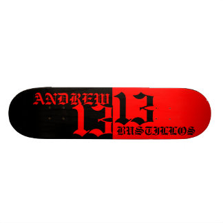 team van andrew bustillos skateboard